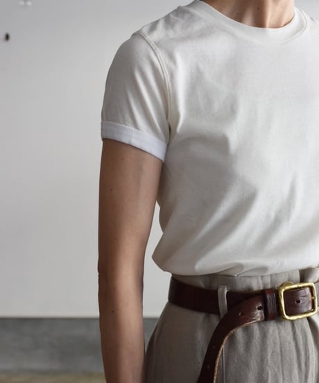 Nikli  ESSENTIAL PIECES/SUPER TWIST CIRCULAR RIB TRIM TSHIRT