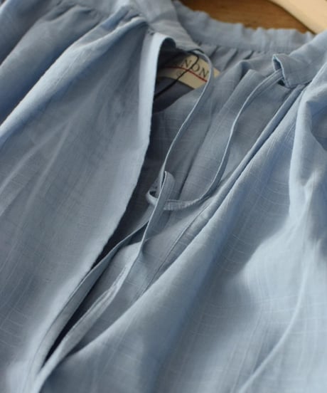 BUNON/GATHER DRESS