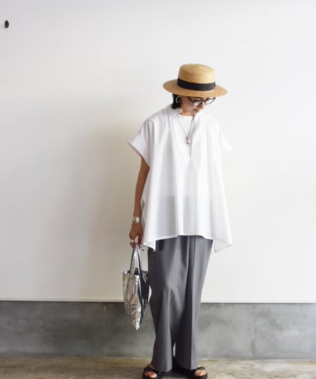 YLEVE/BURREINNE COTTON TYPEWRITER SHIRT