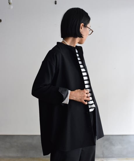 R&D.M.CO/MIDDLE TWILLOVER SIZE SHIRT