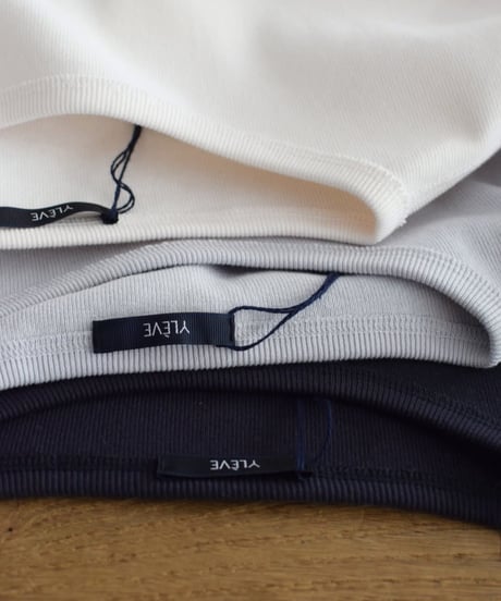 YLEVE/COTTON RIB PULL OVER