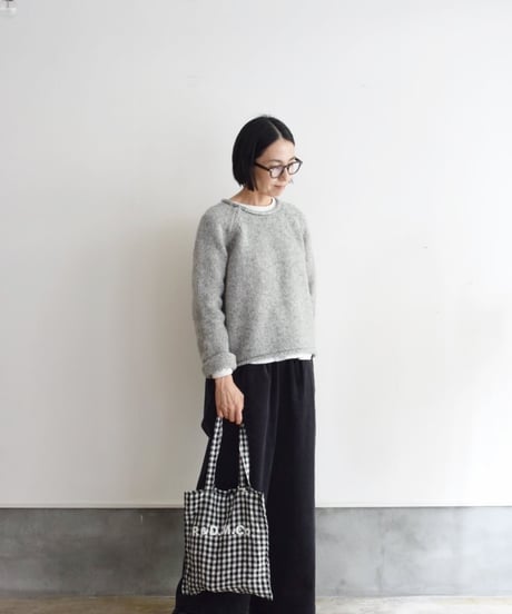 MEYMAME/WASHABLE WOOL MIDDLE KNIT
