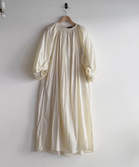 R&D.M.CO/GARMENTDYE  LAWN SMOCK DRESS