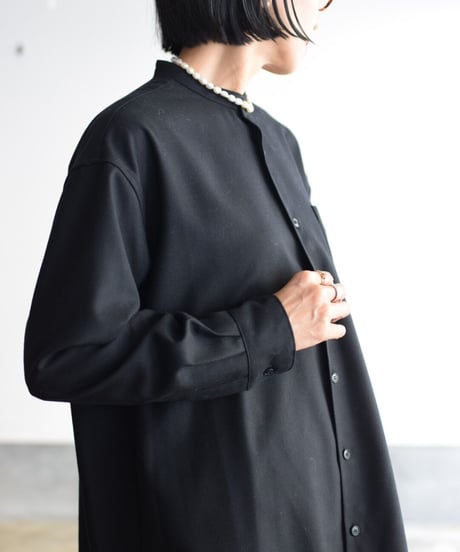 R&D.M.CO/MIDDLE TWILLOVER SIZE SHIRT