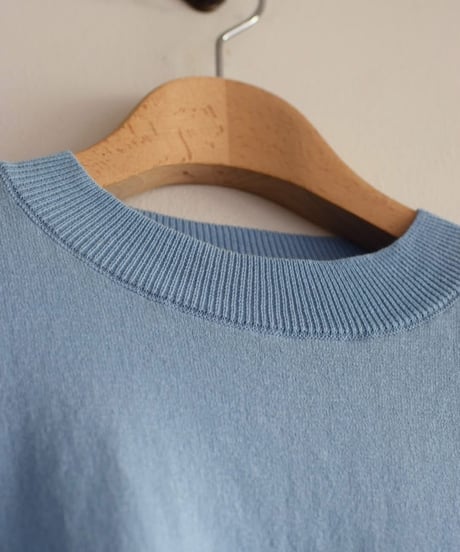 MEYAME/COTTON KNIT LONG SLEEVE TEE