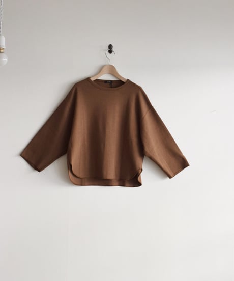 YLEVE/COTTON RIB PULL OVER
