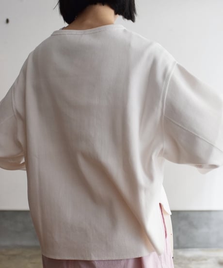 YLEVE/COTTON RIB PULL OVER