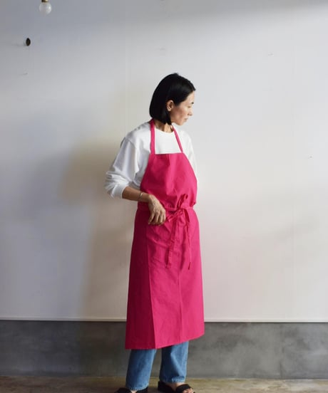 R&D.M.CO/ GARMENT DYE APRON
