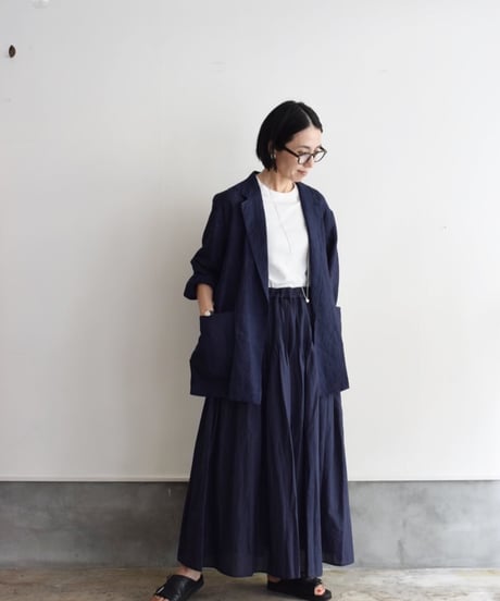 YLEVE/LINEN POPLIN JK