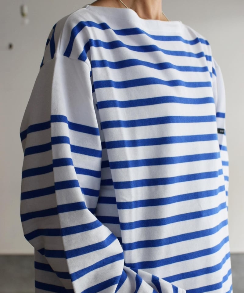 outil TRICOT AAST NAVAL 0 極美品 OUTIL/TRICOT AAST -NAVAL BORDER | ALCOT