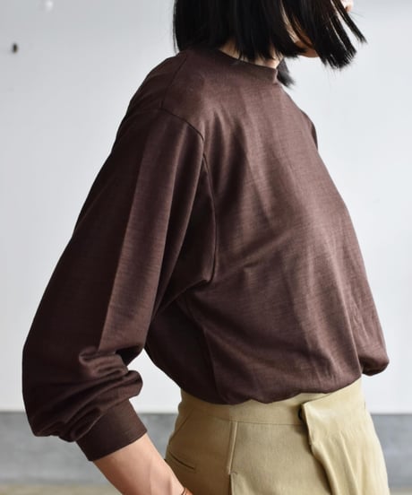 LIFILL/WOOLISH LONGSLEEVE TEE
