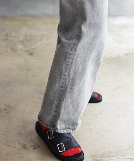BEAUTIFUL SHOES/DOUBLE BELT SANDALS（HDRDNESS 60 SOLE）