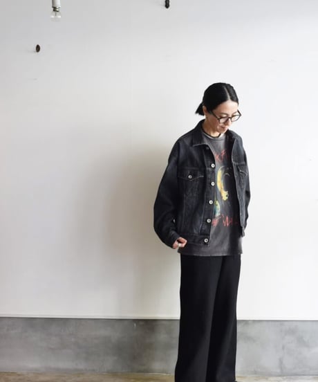 R&D.M.CO/OVERSIZED TRUCKER JAKET