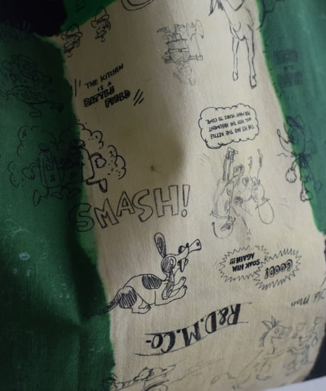 R&D.M.CO/MOSAIC GRAFITI TOTE BAG