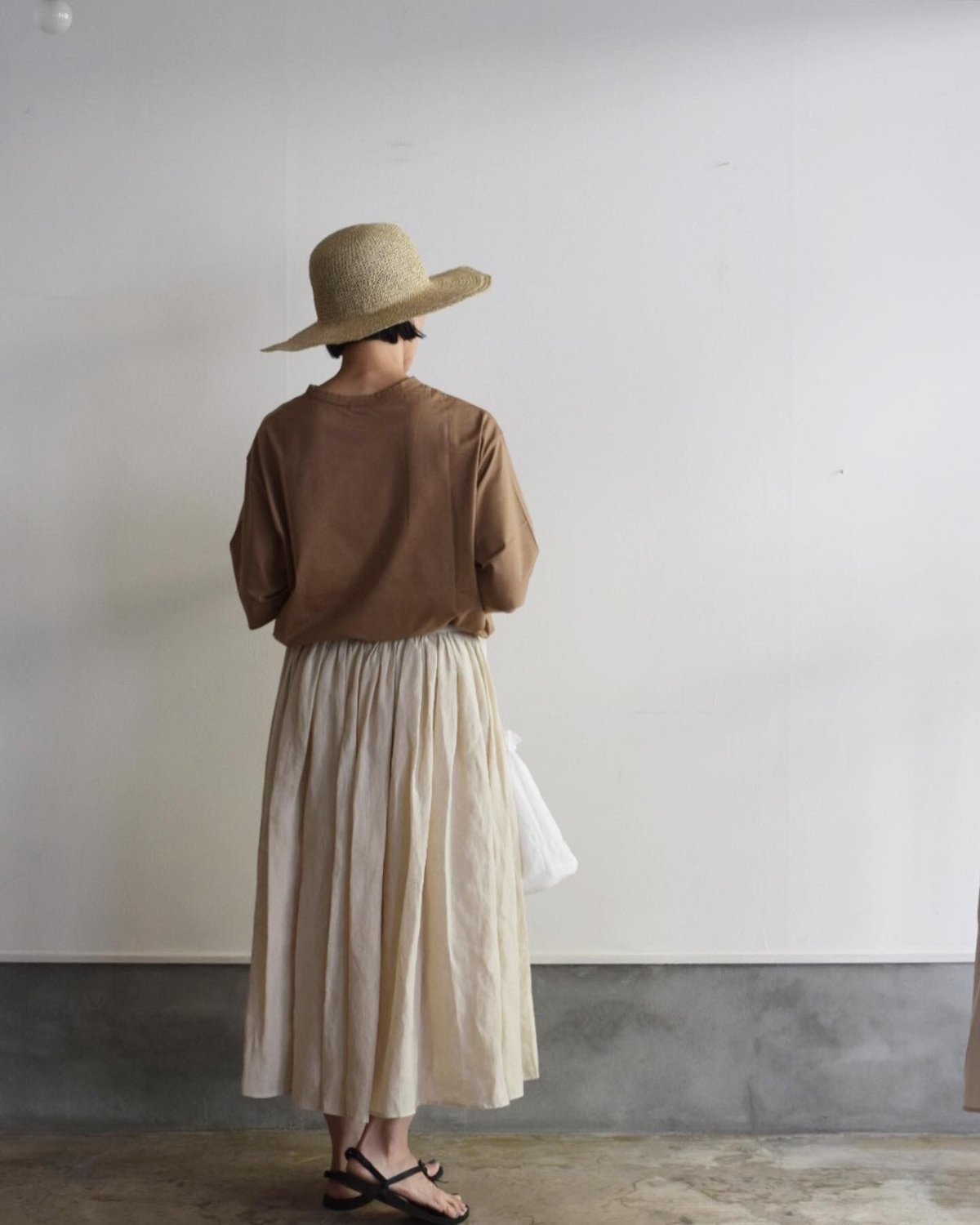 R&D.M.CO/DENSELY LINEN GATHER SKIRT | ALCOT