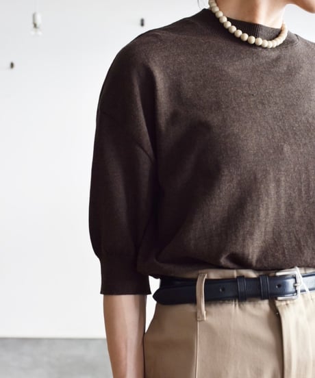 MEYAME/COTTON KNIT TEＥ