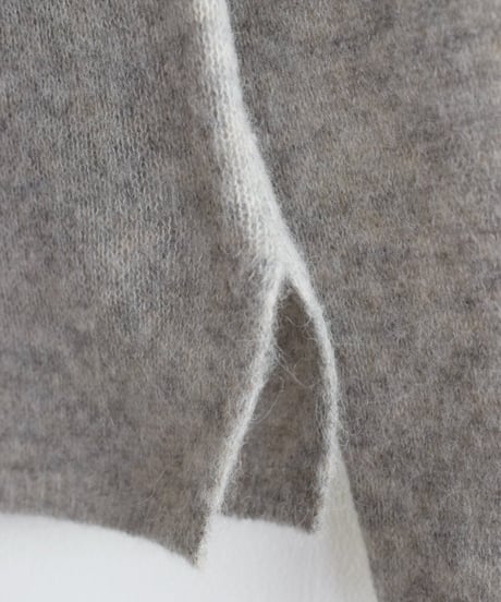 YLE'VE/FAIRY ALPAC KNI HENLY NECK