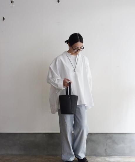 YLEVE/BOURRENNE COTTON TYPEWRITER PONCHO SH