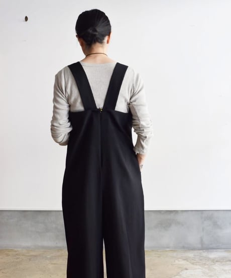 Nikki ESSENTIAL PIECES/WOOL CUPRO SALOPPETTE