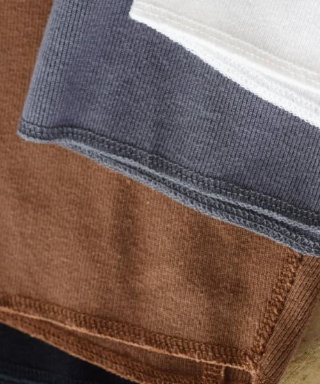 YLEVE/COTTON RIB PULL OVER