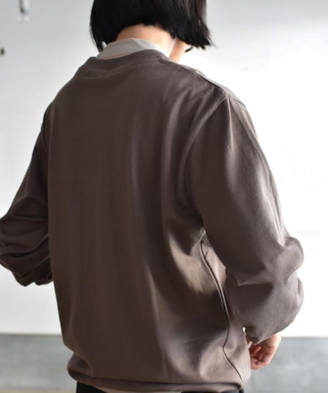 LIFiLL/COTTONY   SWEAT LONG SLEEVE TEE