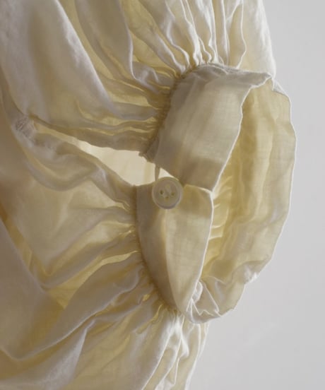 R&D.M.CO/GARMENTDYE  LAWN SMOCK DRESS