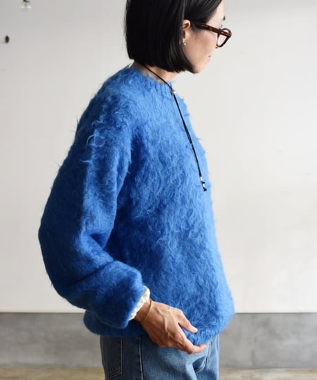 YLEVE/MOHAIR NAPPING KNIT PULOVER