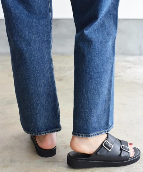 BEAUTIFUL SHOES/DOUBLE BELT SANDALS（HDRDNESS 60 SOLE）
