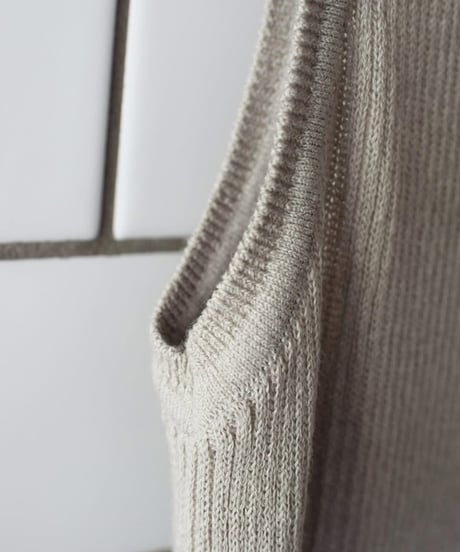 Nikki ESSENTIAL PIEACES/WASHI COTTON KNIT TANK TOP