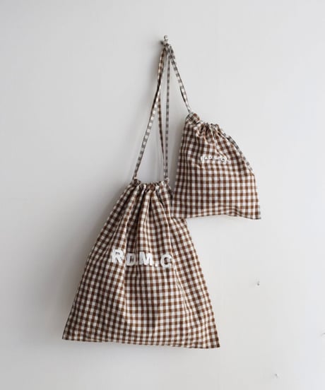 Ｒ＆D.M.CO/G.C DRAWSTRING BAG