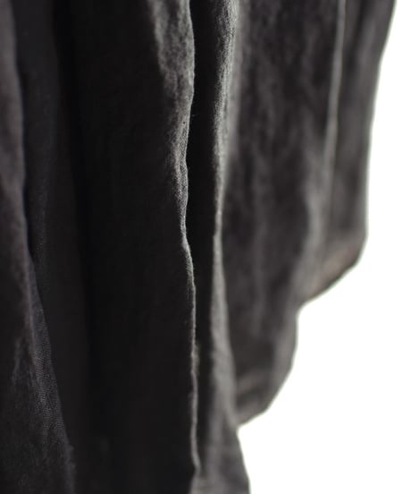 R&D.M.CO/LINEN HENP GAUZE GATHER LONG SKIRT
