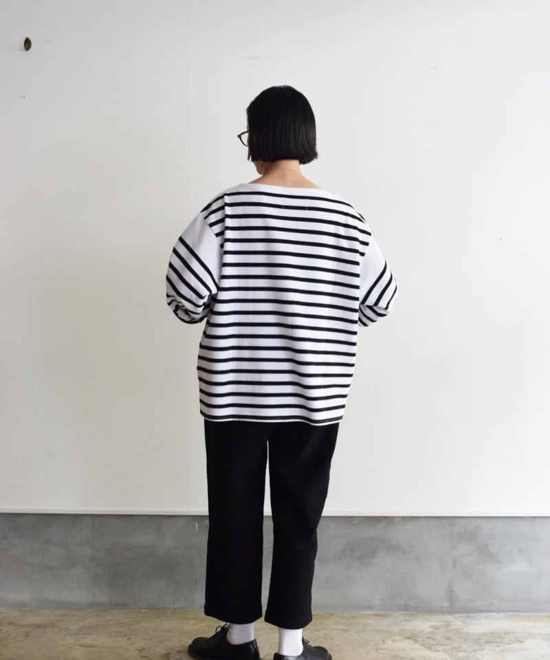 outil TRICOT AAST NAVAL 0 極美品 OUTIL/TRICOT AAST -NAVAL BORDER | ALCOT