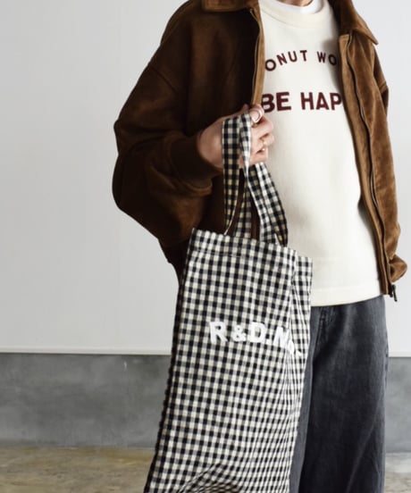 R&D.M.CO/DONUT WORRY DROP SHOULDER SHIRT