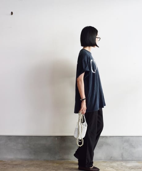 R&D.M.CO/LINEN COTTON FRIL DECO PANTS