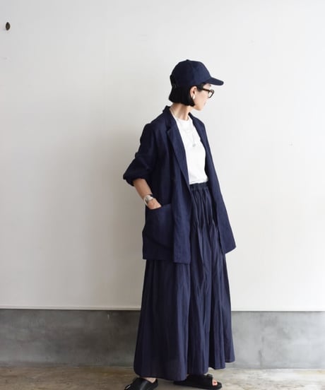 YLEVE/LINEN POPLIN JK