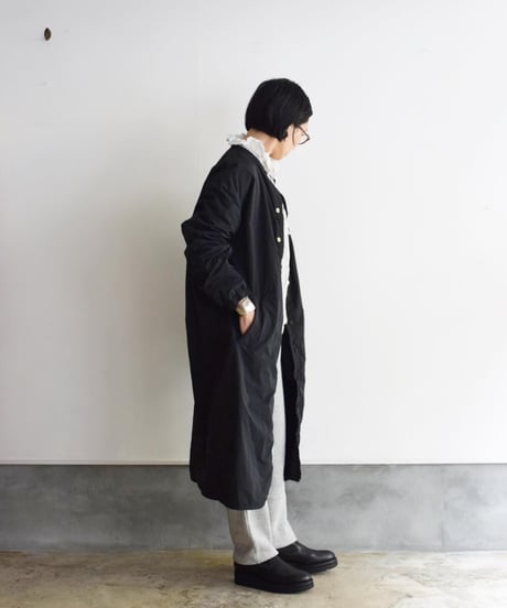R&D. M.CO/GARMENT DYE TRIMMING COAT