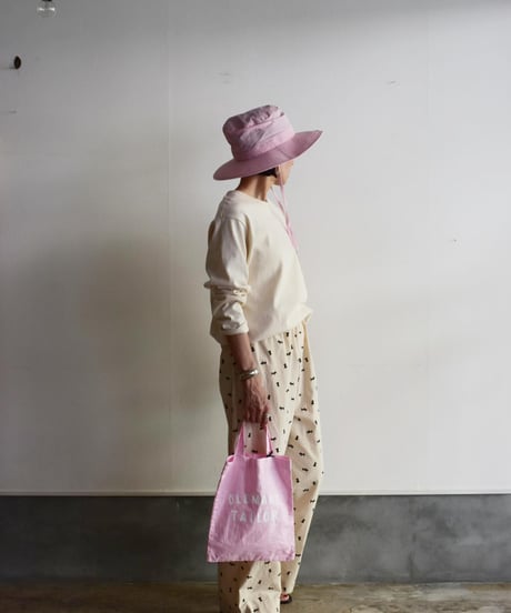 R&D.M.CO/LINEN TAFFETA ADVENTURE HAT