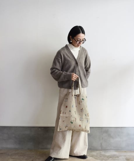 R&D.M.CO/BROWN BEARS TOTE BAG