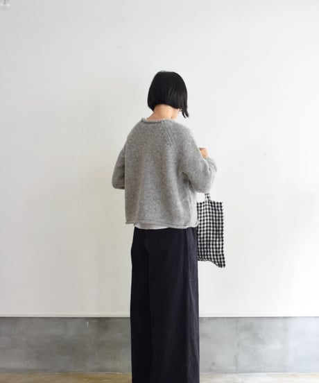 MEYMAME/WASHABLE WOOL MIDDLE KNIT