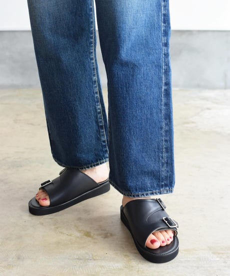 BEAUTIFUL SHOES/DOUBLE BELT SANDALS（HDRDNESS 60 SOLE）