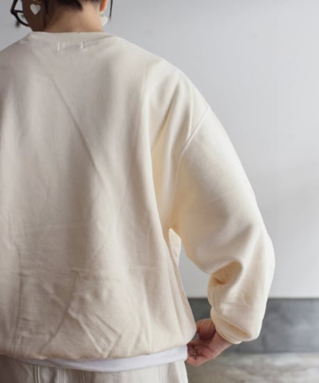 LIFILL/COTTON吊裏毛OVERSIZED SWEAT