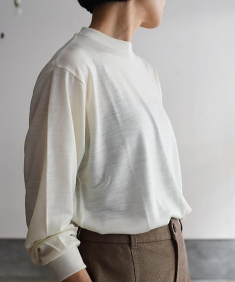 LIFILL/WOOLISH LONGSLEEVE TEE