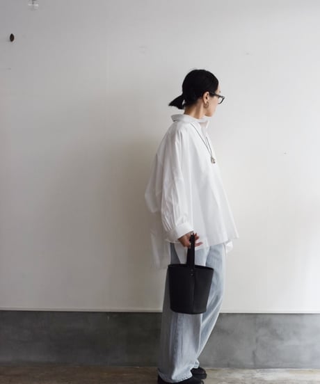 YLEVE/BOURRENNE COTTON TYPEWRITER PONCHO SH