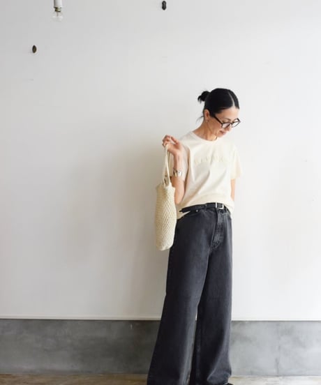 Ｒ&D.M.CO/PILE EMBROIDERY T-SHIRT