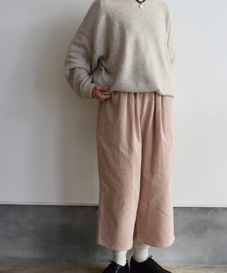 R&D.M.CO/CORDUROY GUM PANTS