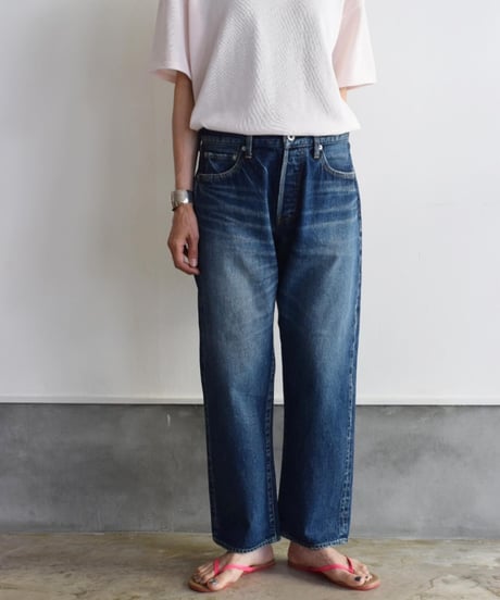 R&D.M.CO- STRAIGHT DENIM PANTS