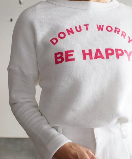 R&D.M.CO/DONUT WORRY DROP SHOULDER SHIRT