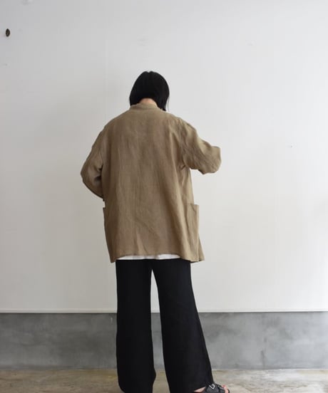 YLEVE/LINEN POPLIN JK