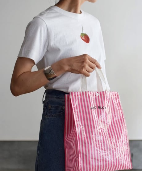 Ｒ&D.M.CO/ CANDYSTRIPE BEACH BAG