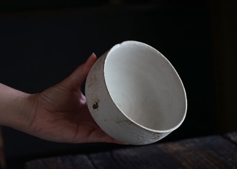 吉田香楠子 / 14 白化粧楢灰 茶碗